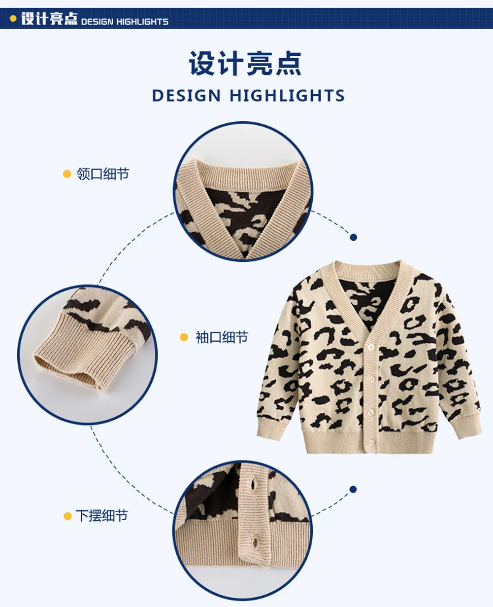 Focusnorm/Новинка; Модные топы для маленьких девочек; осеннее пальто; Повседневный свитер; кардиганы с длинными рукавами