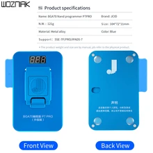 Nova jc p7 pro multi-função nand programador pcie nand ler escrever módulo para iphone7p/7/6sp/6s/6p/pro9.7 10.5 12.9 ferramenta de repai