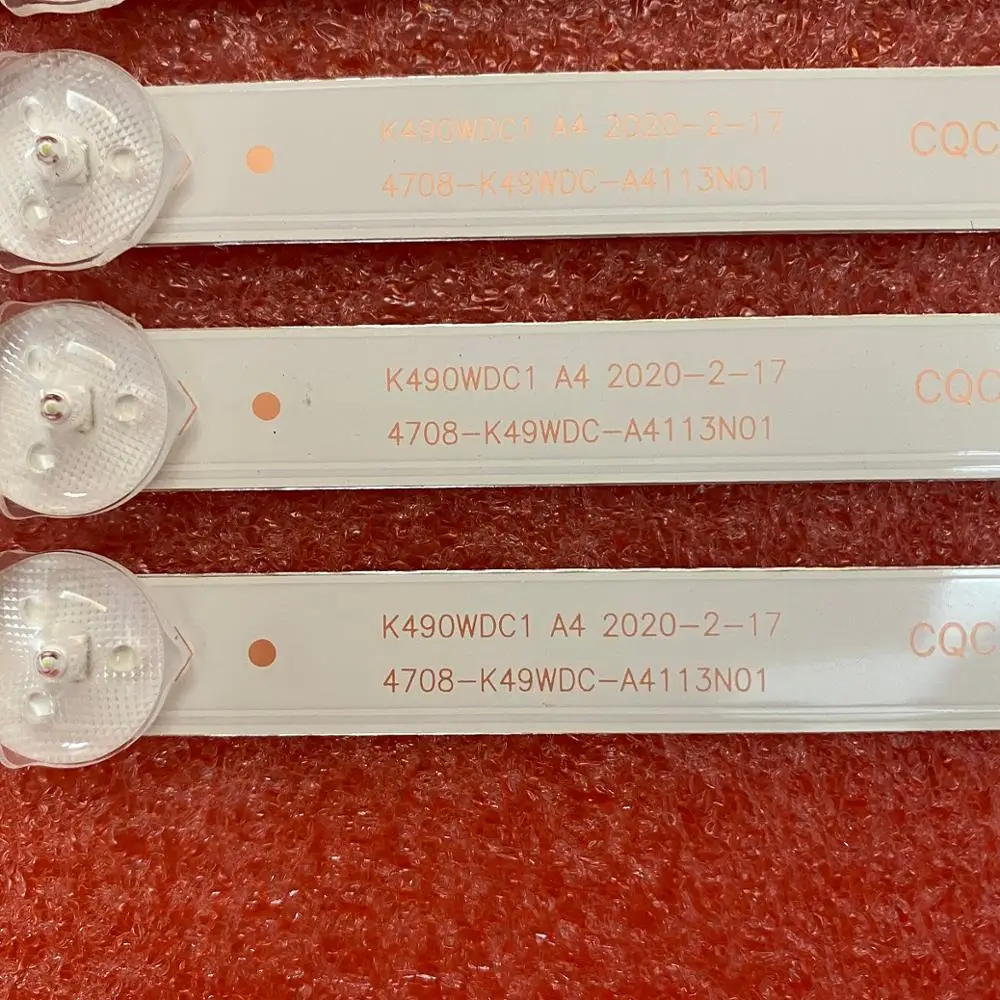 Kit Retroiluminação Led Tira para P49fn0038k 49u5070 49dl4012n 49puf6032 K490wdc1 a4 4708-k49wdc-a4113n01 A2213n01 K490wdc2 K49wdc - Image 4
