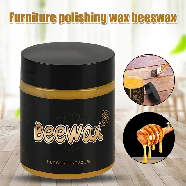  2PCS Beeswax Furniture Polish,Wood Seasoning Beewax -  Traditional Beeswax Polish for Wood&Furniture,All-Purpose Beewax for Wood  Cleaner and Polish Wipes - Non Toxic for Furniture to Beautify & Protect :  Health 