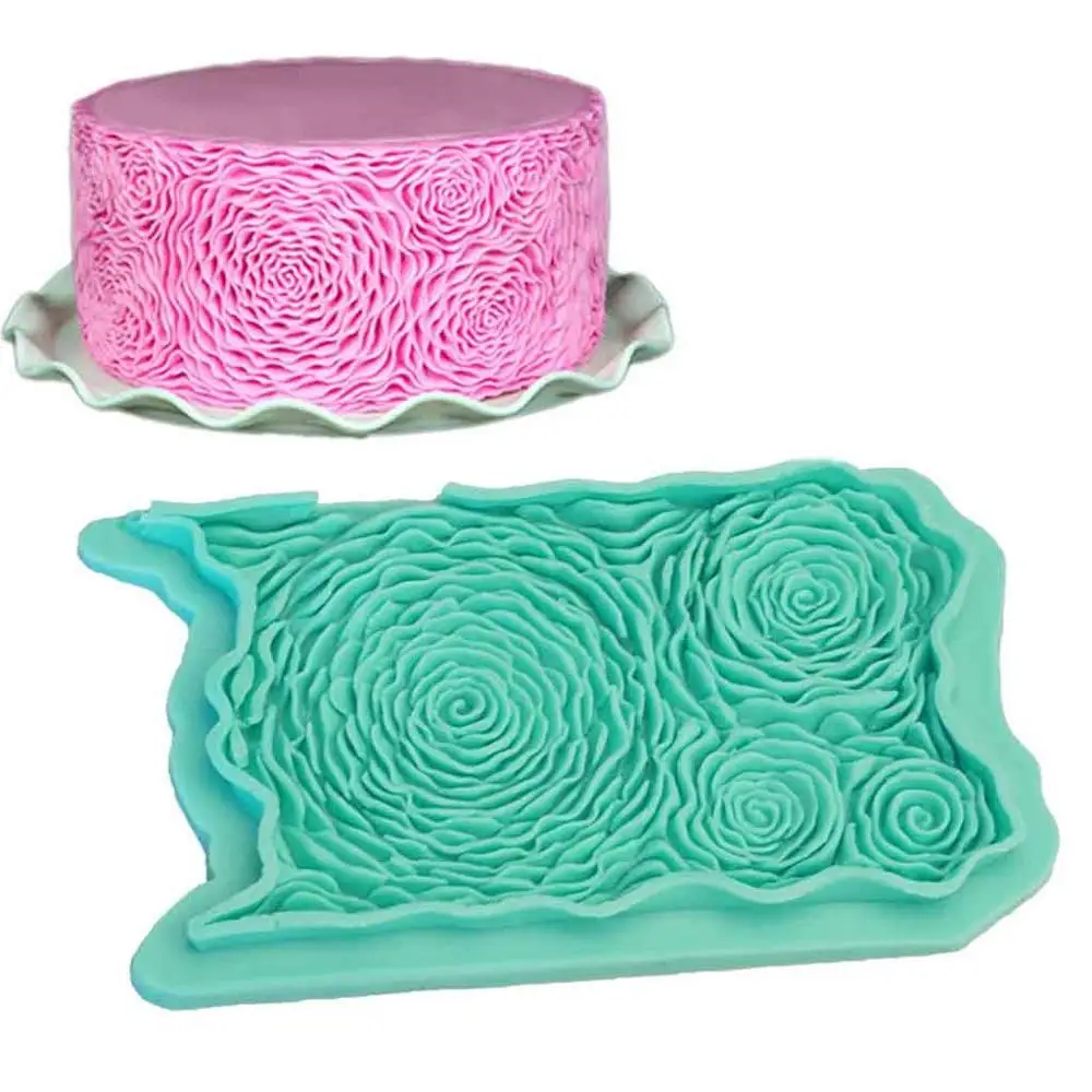 A Xmas cake mold DIY силиконовая форма для торта в виде листа лотоса, помадка для торта, силиконовая форма для торта, помадка, украшение для помадки, saco de confeitar 30O17 - Цвет: A Xmas cake mold