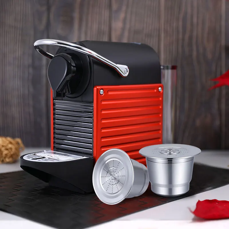 The coffee filter can be reused the Nespresso coffee machine is