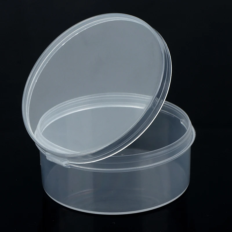 Round Plastic Storage Containers  Round Clear Plastic Container - 10pcs  Round Clear - Aliexpress