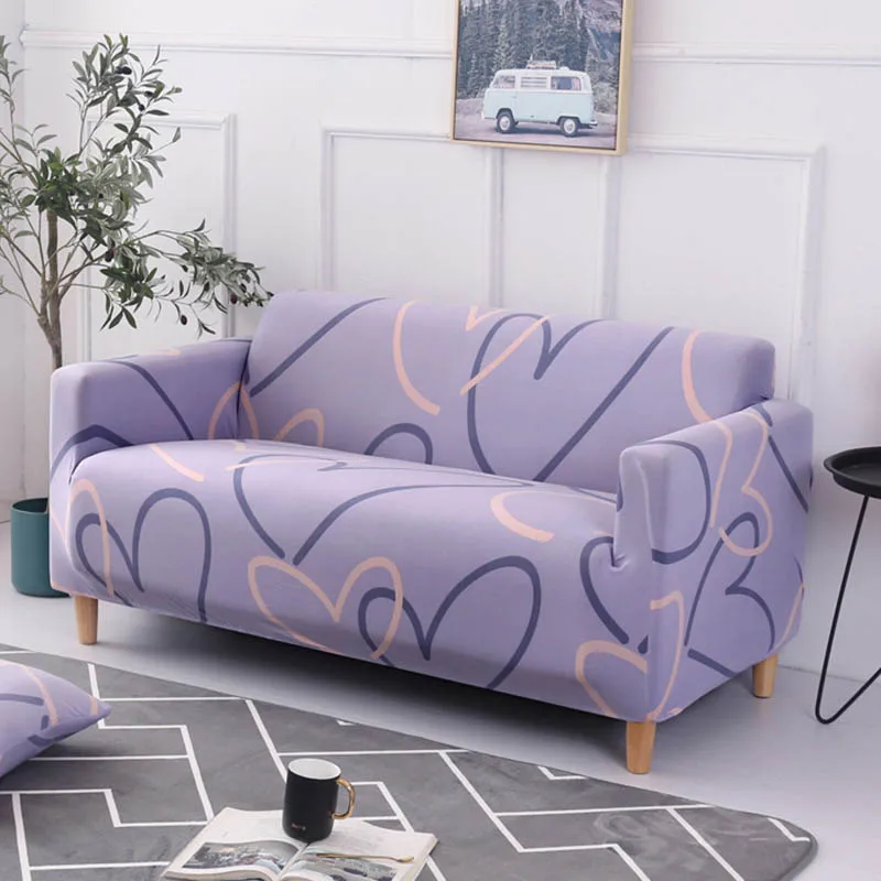 

Spandex Sofa Cover Elastic Couch Cover funda sofa L-shape Sectional Cover Furniture Protector cojines decorativos para sofa 1PC