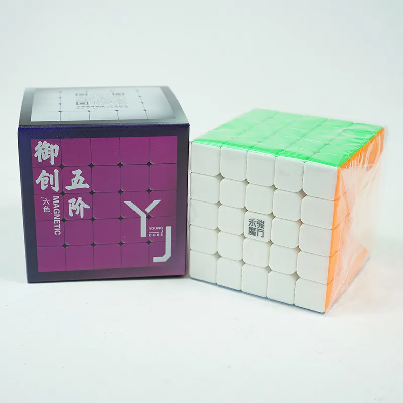 Куб Yongjun 2x2/oneplus 3/OnePlus x 3 4x4 5x5 Магнитный куб Скорость 2x2x2 3x3x3, 4x4x4, 5x5x5 магнит Cubo Magico, обучающие игры головоломка без наклеек профессиональные игрушки