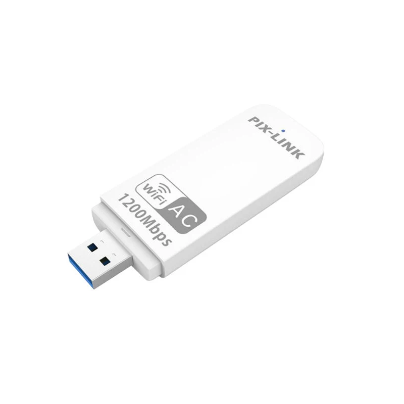 White Lv-Uac04 беспроводной Usb адаптер 1200M 2,4/5 Ghz двухдиапазонный Wifi портативный маршрутизатор Поддержка клиента и Ap управление Modesdes - Цвет: White