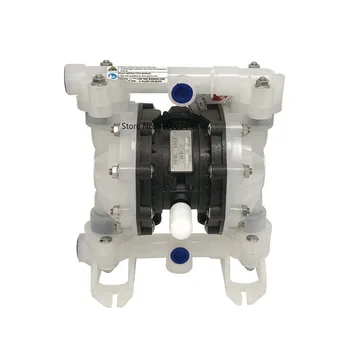 

57L/Min1/2" PP Material PTFE Plastic Air operated Pneumatic diaphragm pump BML-15P Double Way Liquid Diaphragm Pump Flow Rate