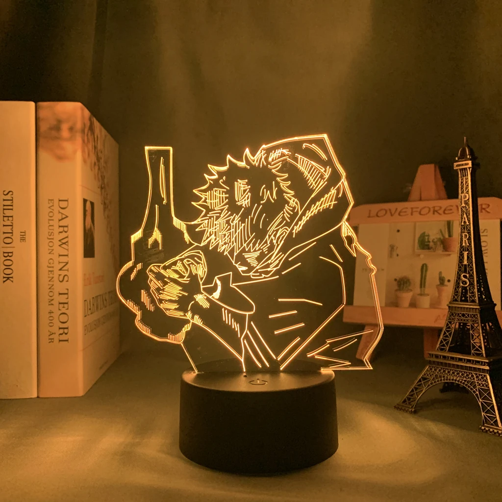 Anime Jujutsu Kaisen Light Satoru Gojo Holiday Gift Manga Kids Bedroom Decoration Table Lamp 3D Lamp Satoru Gojo ANMIT night light lamp Night Lights