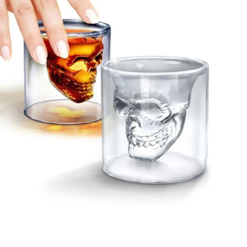 

SkullHead Whiskey Tequila Shot Glass Fun Creative Party Wine Beer Drinking Cup