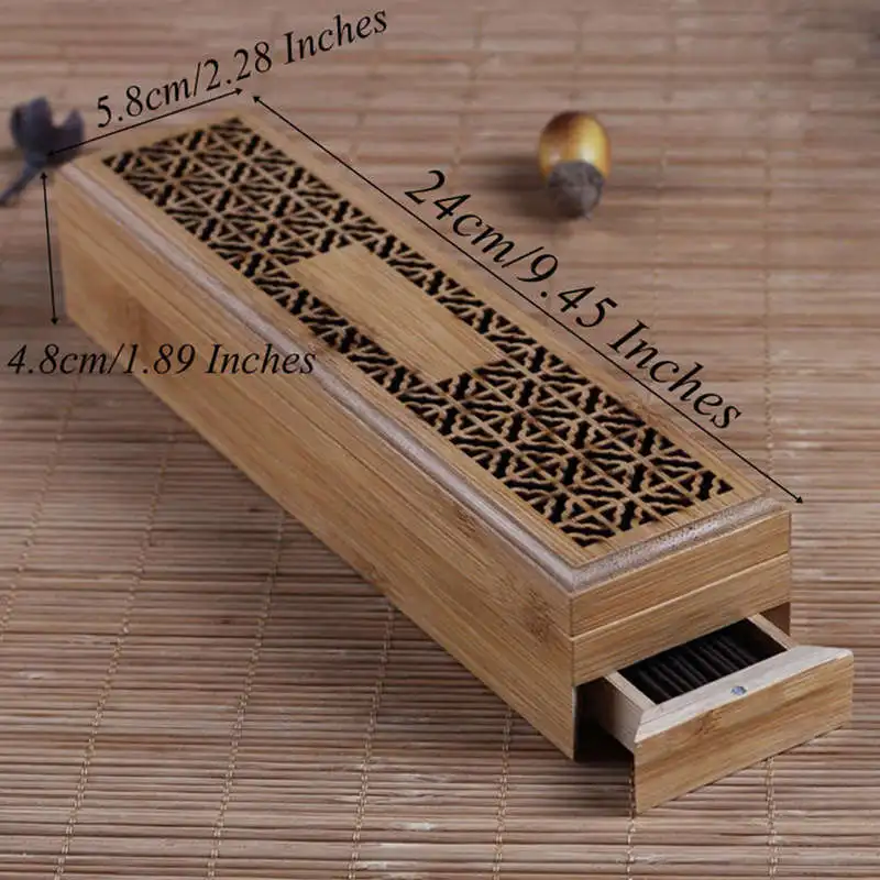 Ароматическая горелка подставка для ароматических палочек с ящиком Joss Stick Box