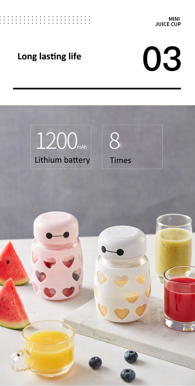 USB зарядка соковыжималка для смузи блендер портативный Электрический фруктовый сок соковыжималка смешивания экстракторы машина кухонный