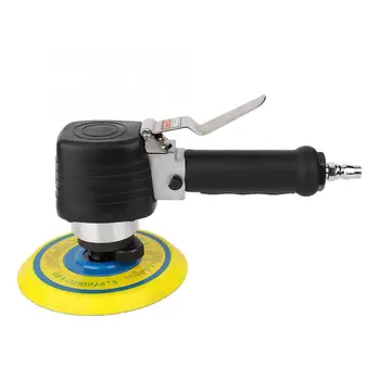 

car scratch remover 6inches Alloy Orbital Air Sander Eccentric Polishing Machine US Type Inlet Connector car accessories