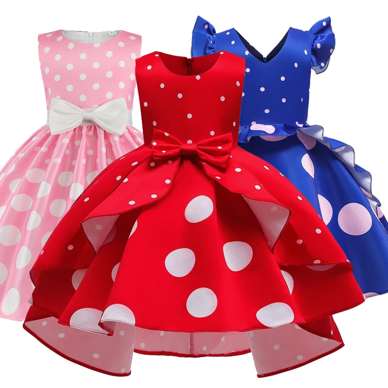 New 2020 Vestidos Kids Dresses For Girl Dress Party Birthday Wedding Children Girls Clothes Summer Short 2 10 | Детская одежда и