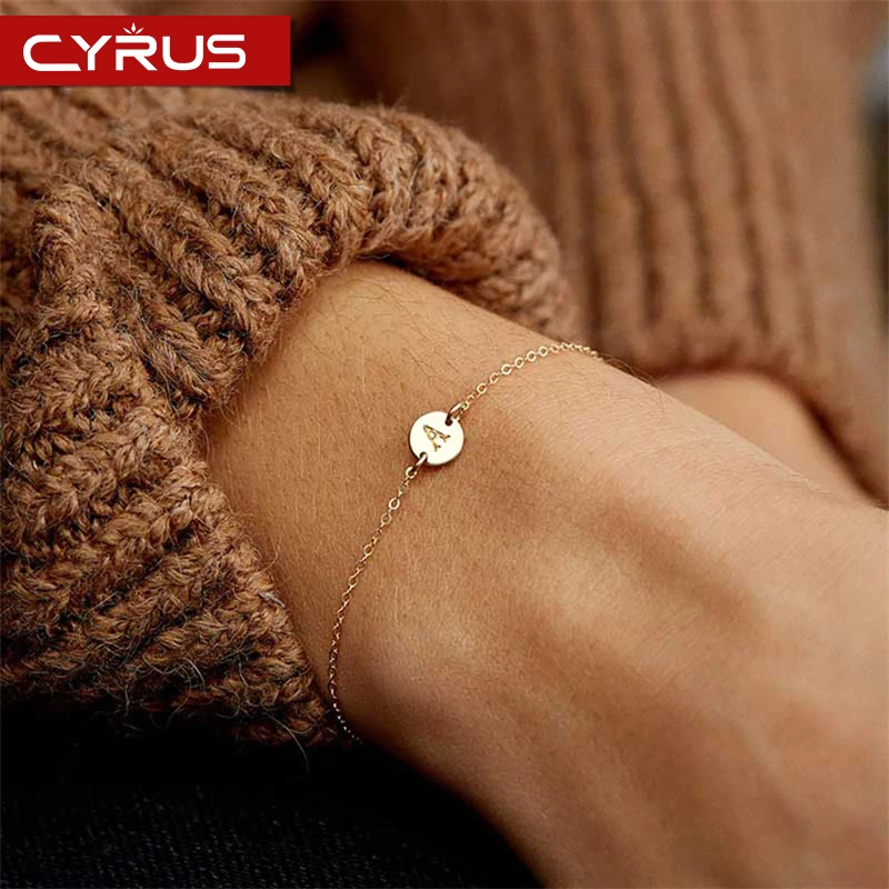 

Bracelet Femme Name Letter Bracelet for Women Jewelry Boho Bangle Gold Bracelet Trendy Adjustable Party Wedding Jewelry