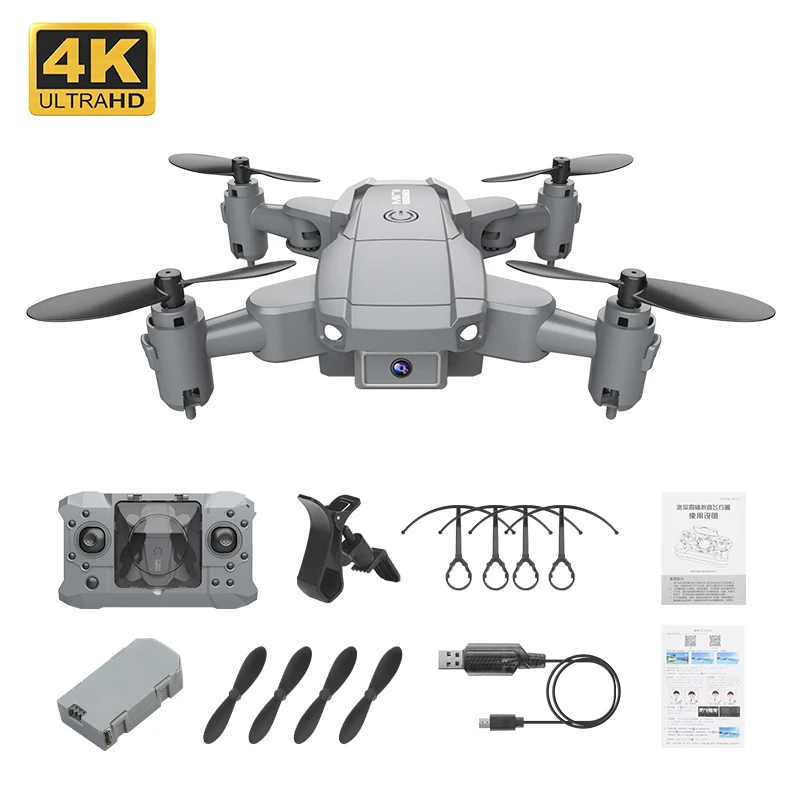 Мини-Квадрокоптер KY905 складной с камерой 4K HD Wi-Fi FPV | Игрушки и хобби