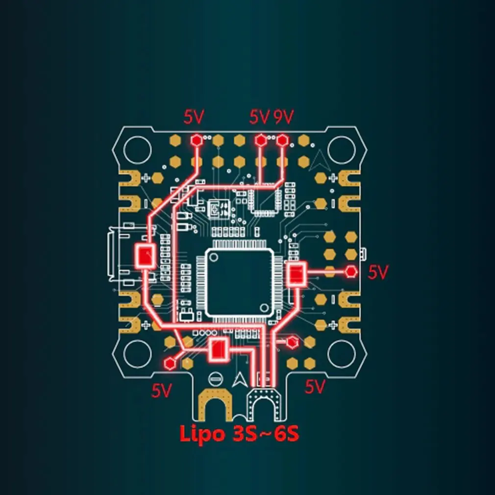 Speedybee Bluetooth адаптер F7 AIO Контроллер полета 3 S-6 S Lipo мощность поддержка OSD для радиоуправляемого дрона FPV гоночный Дрон Часть Аксессуары