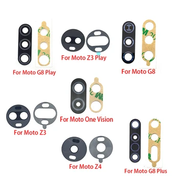 

50 Pcs. G8 Power Lite Camera Glass Lens Back Rear Camera Glass Lens For Motorola Moto One Vision G8 Plus Z4 Z3 E6 Play