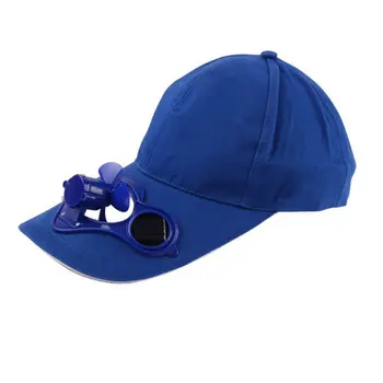 

Fishing Summer Sport Outdoor Hat Cap With Solar Sun Power Cool Fan For Cycling Energy Save No Batteries Required For Vip