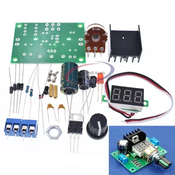 

LM317 Adjustable Voltage Regulator Power Board kit Production Electronic DIY Large Secondary School Graduation Design parts