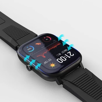 

1PCS 3D Curved Explosion-proof Flexible Film Watch Screen Protector for Amazfit GTS Smartwatch Watch Replacements Screen Cover