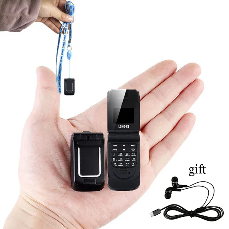 Мини телефон раскладушка J9 0 66 дюйма Bluetooth FM волшебный голос русский
