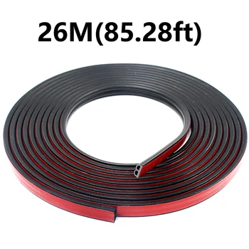 

Heat resistance Car Seal Strip Rubber Edge Noise Reduce 26M Foaming Material