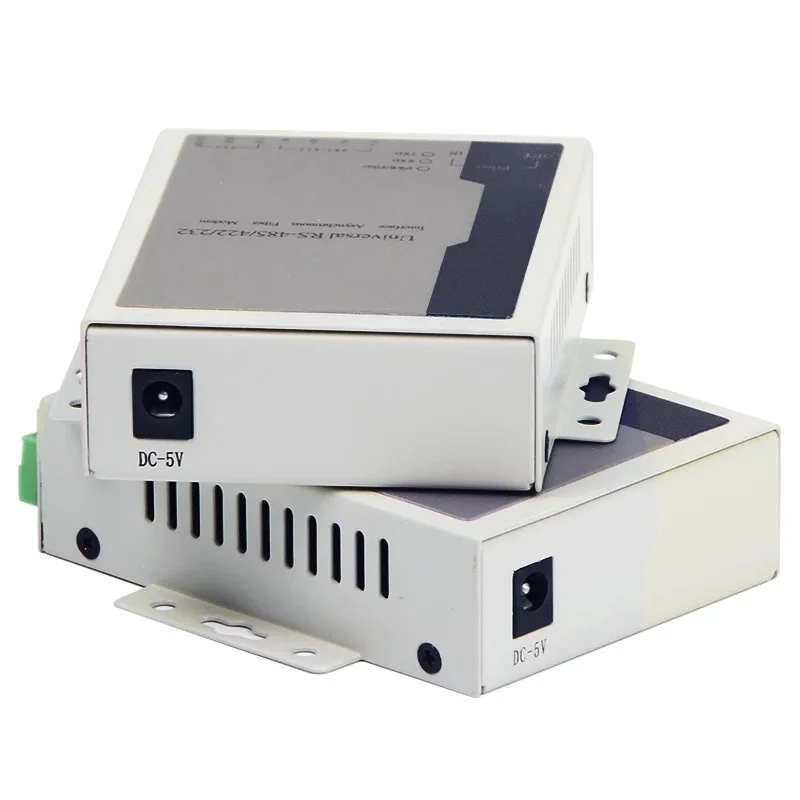 Convertitore In Fibra Ottica Rs485/422/232 Bidirezionale Modem Ricetrasmettitore Ottico Dati Ricetrasmettitore In Fibra Ottica Spedizione Gratuita