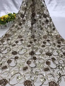 

nice looking feather embroidery tulle mesh lace fabric Cyndi-16.8806 with good quality for party dress