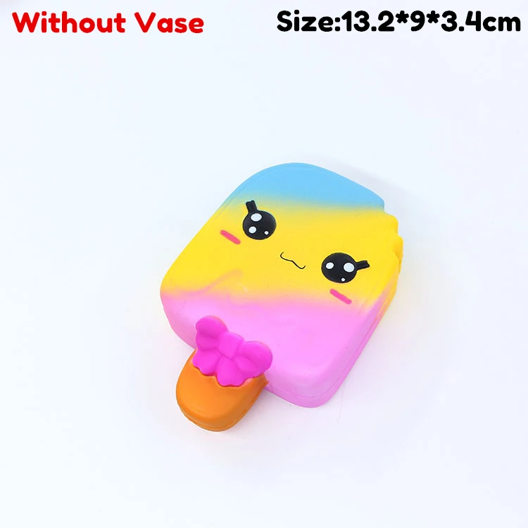 Kawaii Большой jumbo мягкий Звездное красочное мороженое эскимо мягкий при нажатии игрушка медленно поднимающаяся для снятия стресс беспокойство - Цвет: WW-XG0013-1