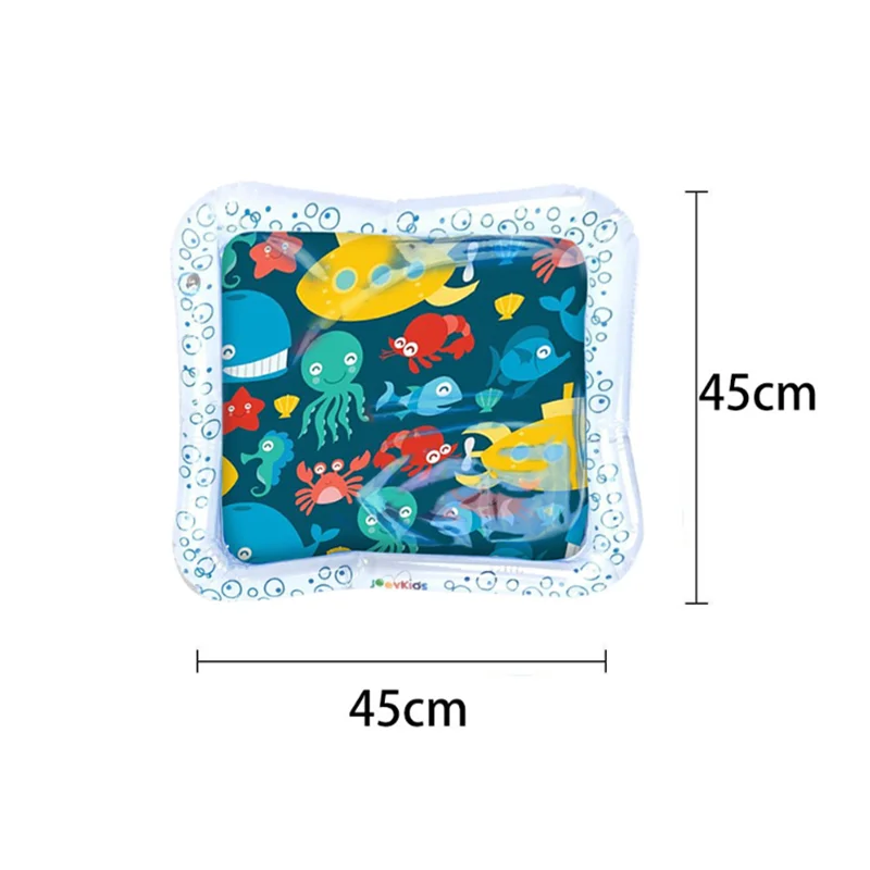 Детский водный коврик для ванной с маленьким пенным животиком в виде рыбки, детский игровой коврик для малышей, игровой коврик для детей