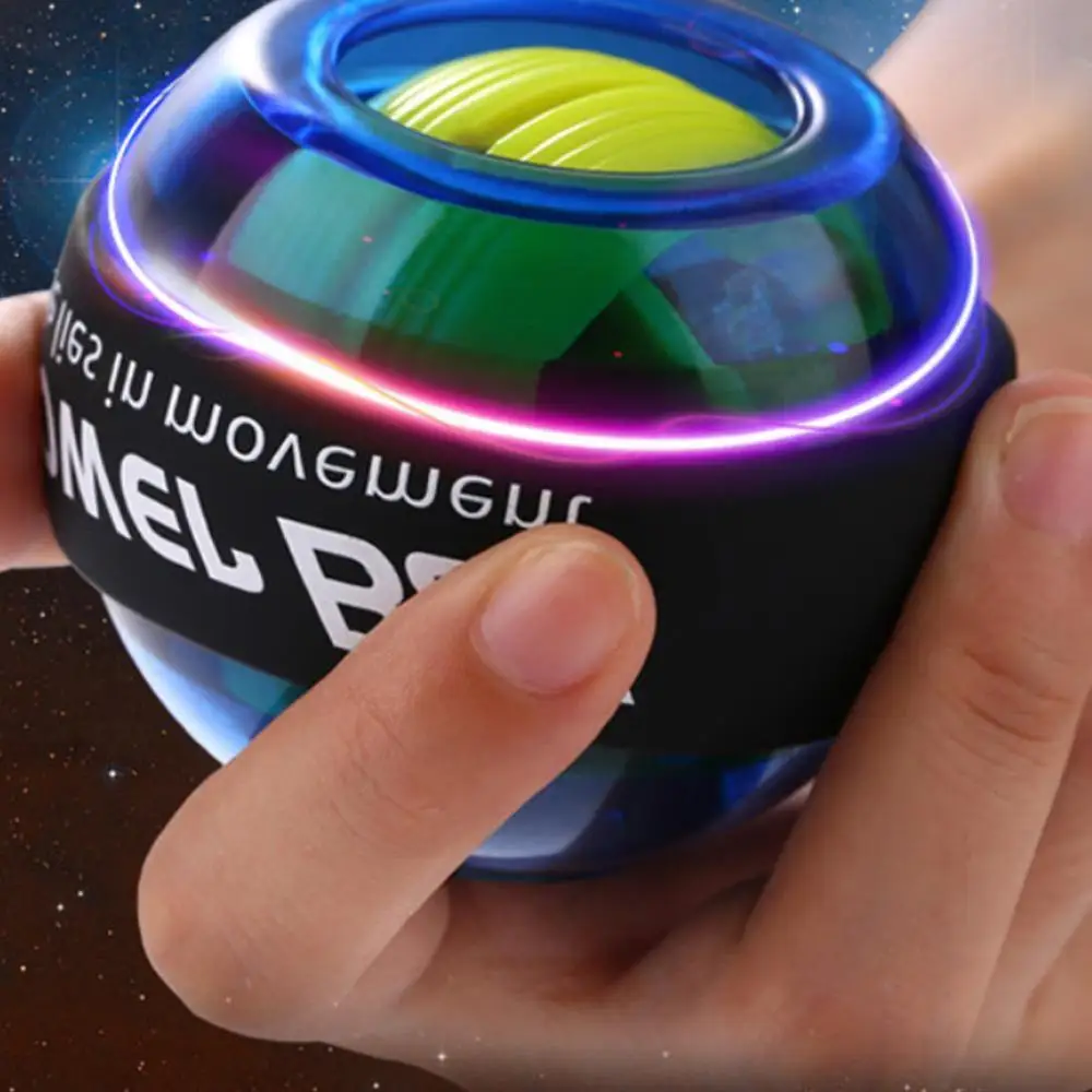 LED Wrist Ball Trainer Ontspannen Gyroscoop Bal Hoge Kwaliteit Spier Power Ball Gyro Arm Sporter Strengthener Fitness Apparatuur
