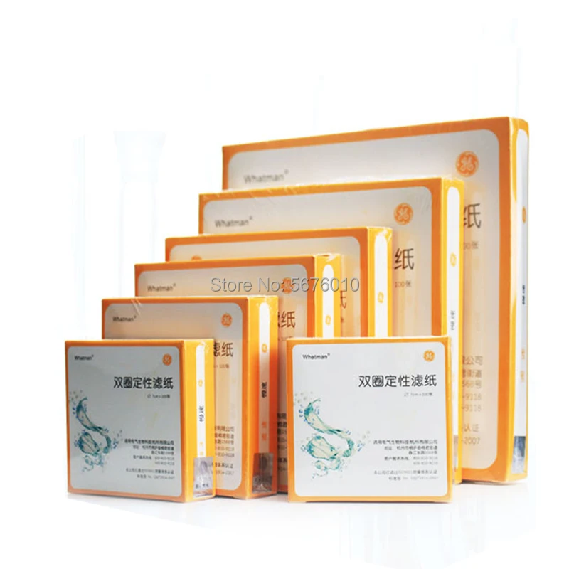100Pcs/pack Fast/Medium/Slow speed qualitative filter test paper Dia ...