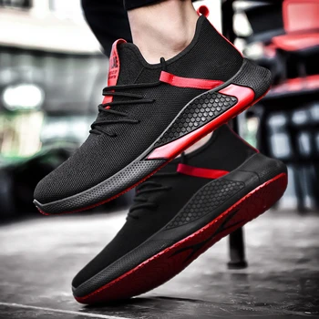 

Men's Casual Shoes Comfortable Adult Male Shoes Breathable Design Sneakers Men Spring Solid Cheaper Lightweight Tenis Masculino