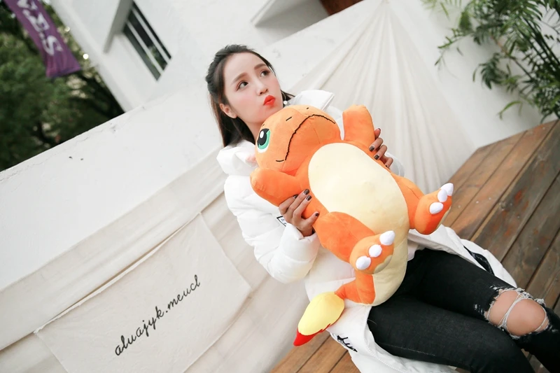 1 шт. 50-60 см супер большой размер Squirtle Charmander Bulbasaur Плюшевые игрушки мультфильм мягкие куклы детские игрушки для детей день рождения