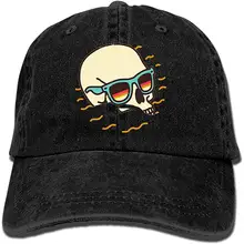 TSDFCI Do Marathons Джинсовая Шляпа Регулируемая Мужская Повседневная Бейсболка