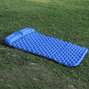 

Portable Outdoor Mattress Inflatable Mat 2 Person Double Sleeping Pad Ultra-light Camping Mat Bed With Pillow