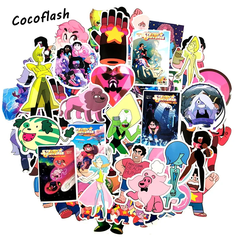 10/50PCS Pack New Lion Steven Universe Cartoon Toy  Stickers For Luggage Skateboard Laptop Motorcycle PVC Sticker