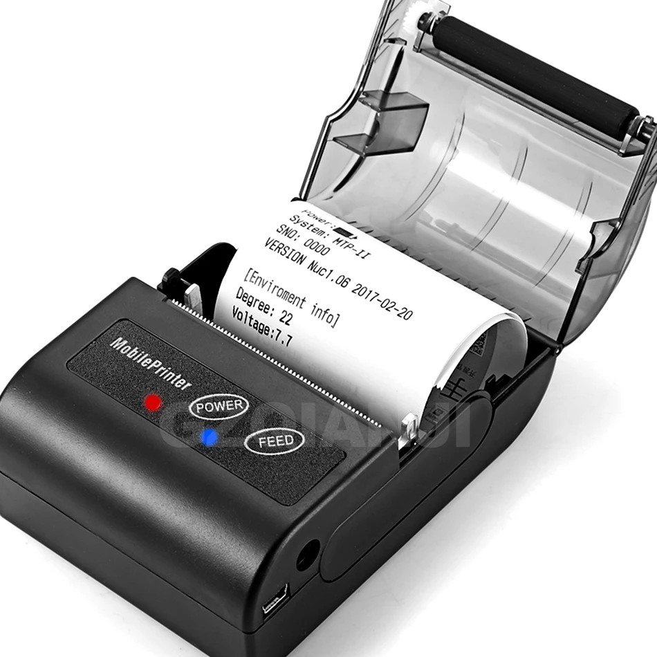 POS 58 мм портативный мини Bluetooth чековый принтер Термальный чековый принтер для такси 58 мм для Andirod IOS Windows Decive телефонная печать