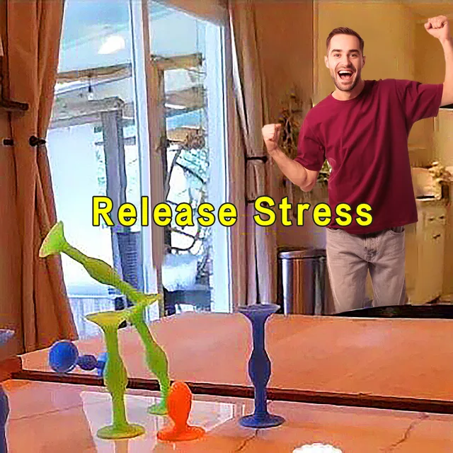 Pop Sucker darts game set soft sticky suction dart ball hot interactive game toy for kids adults antistress outdoor game 2