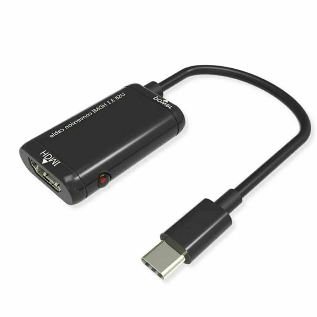 

USB Type C to HDMI USB 3.1 Adapter USB-C to HDMI Male to Female Adapter Converter for Macbook2016 / Huawei Matebook / Smasung S8