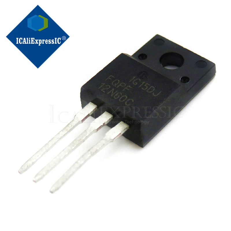 10 шт. FQPF12N60C 12N60 12A / 600V N-channel MOSFET оригинальный и аутентичный в наличии | Электронные