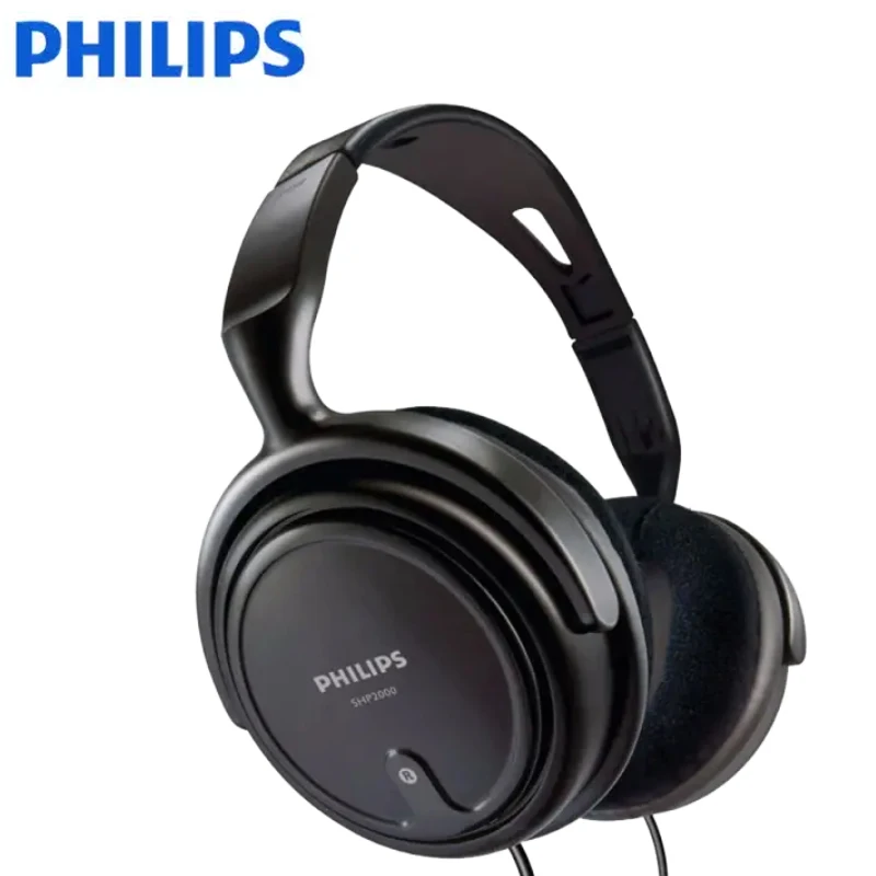 Оригинальные Наушники PHILIPS SHP2000 3,5 мм, музыкальная гарнитура, наушники для прослушивания басов, стандартные наушники SHP2000