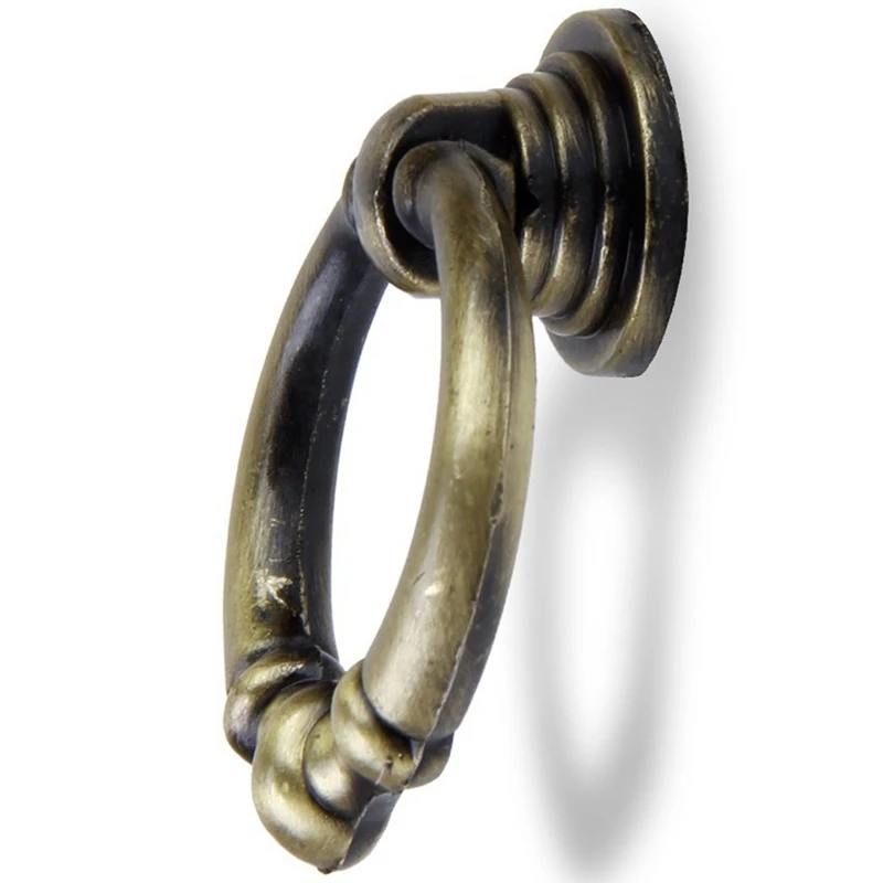

Hot Sale 2pcs Vintage Kitchen Cabinet Cupboard Drawer Dresser Pull Handle Knob---Antique Brass