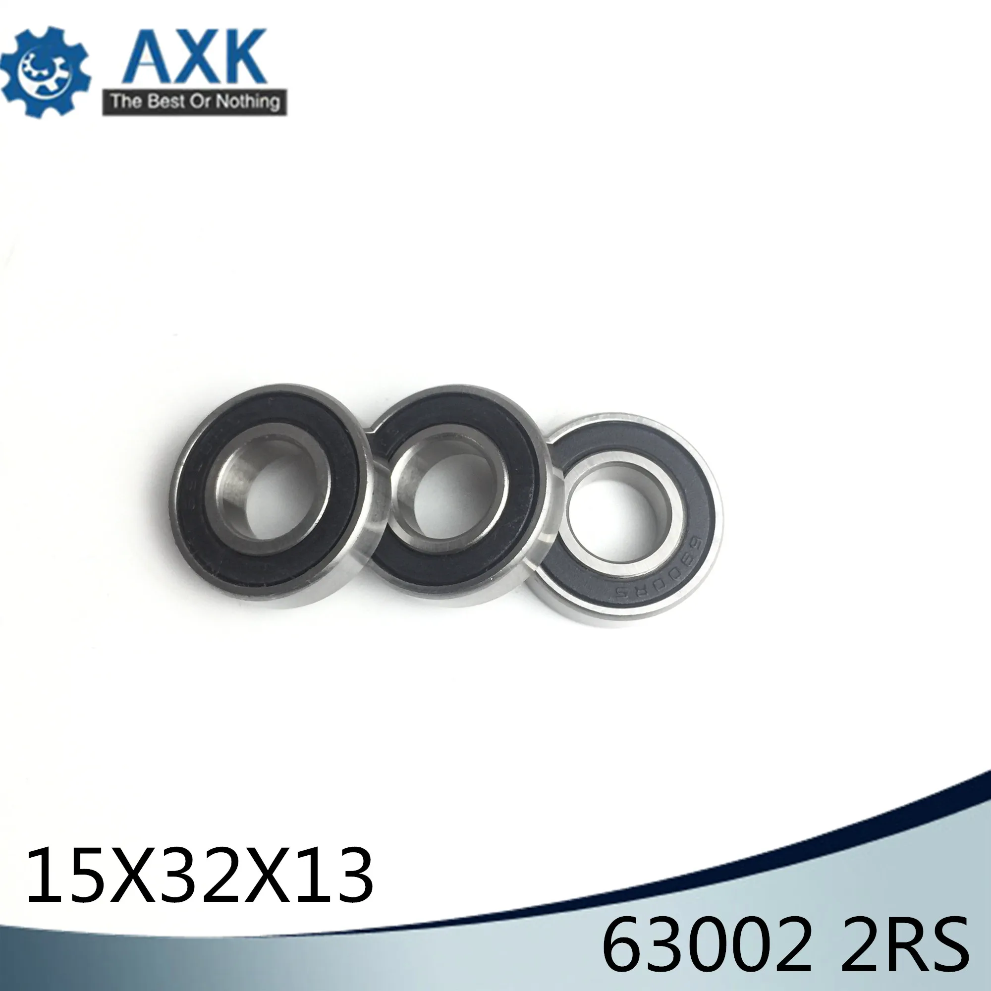 63002 2RS Non-standard Ball Bearings 15*32*13 mm ABEC-1 ( 2 Pcs ) 153213 Bearing