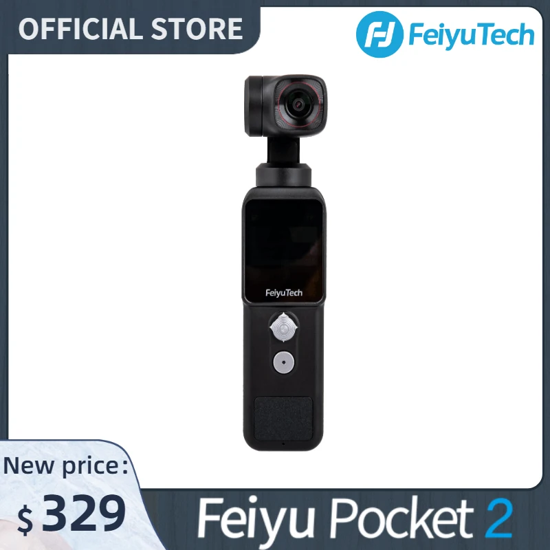 FeiyuTech Official Feiyu Pocket 2 - 3-осевой стабилизатор карданного подвеса для мобильного
