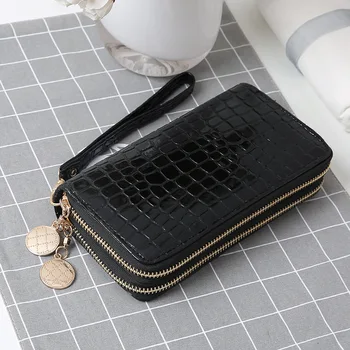 

HighGrade Bag For Women Double Zipper Wallets Female Long Phone Card Holder Coin Pocket Clutch Purses Money Bags Fashion Handbag