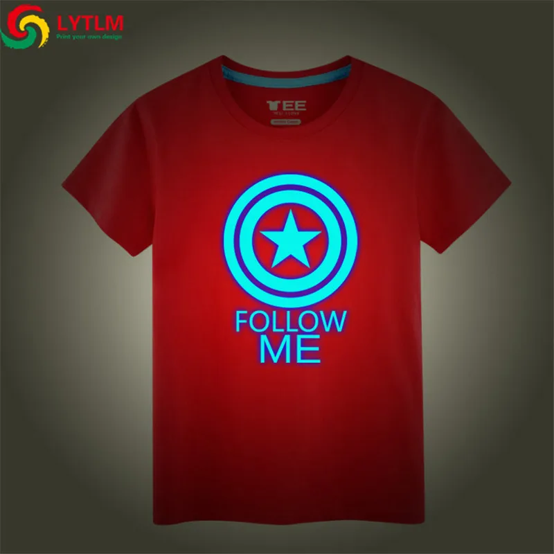 LYTLM Капитан Америка Camiseta Averngers Endgame Топы Marvel футболка летние рубашки для мальчиков хлопковые детские футболки для малышей - Цвет: Красный