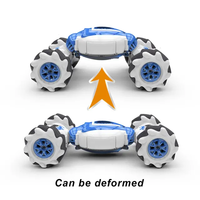 S-012 2.4G Mini Remote Control RC Car Stunt Double-Side Roll Rotary Car Gesture Induction Twisting Drift Off-Road Cars Kids Toys 5