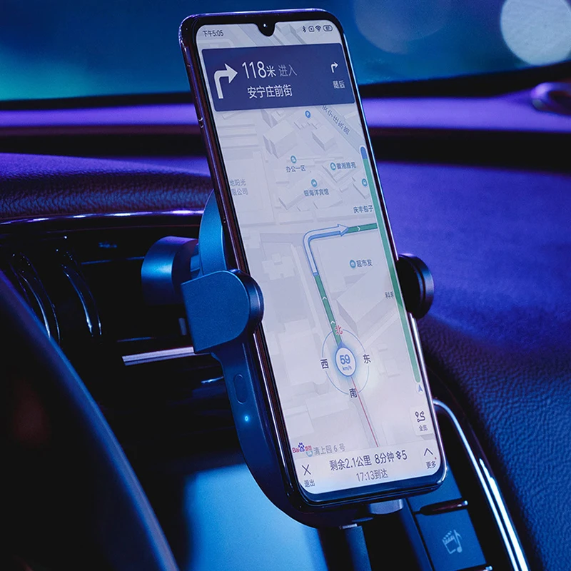 Xiaomi Mi беспроводное автомобильное зарядное устройство для телефона с интеллектуальным инфракрасным датчиком 20 Вт Высокая мощность флэш-зарядка Автомобильный держатель для телефона
