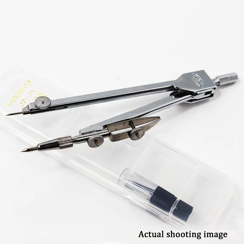 Metal Compasses Students Learn Iron Compasses Office Supplies Drawing Gift for Student Compass Set drawing compass